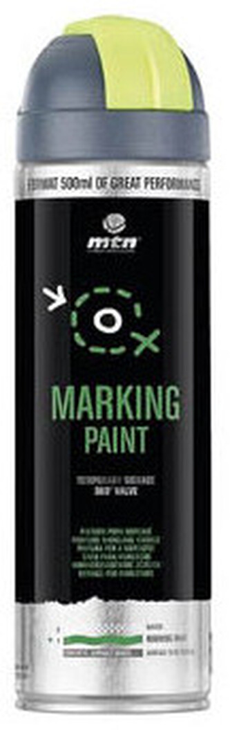 Farba w sprayu do znakowania 400ml Yellow, MTN Colors