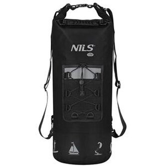 NC17108 25L ČERNÝ NEPROMOKAVÝ VAK NILS CAMP