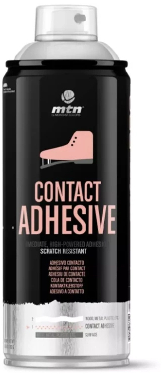 Klej kontaktowy w sprayu 400ml, MTN Colors