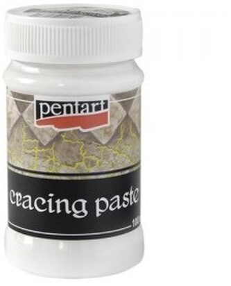 Pasta 3D do spękań biała 100ml. Pentart
