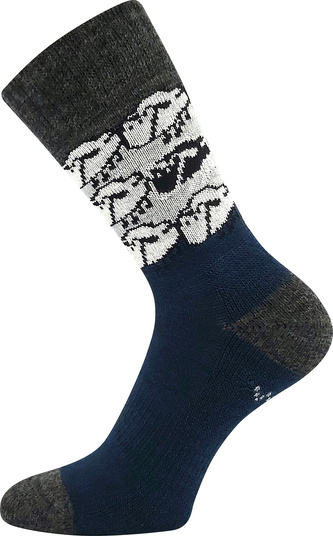 VoXX® ponožky Kaikoura tm.modrá 39-42 (26-28) 1 pár