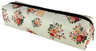 Piórnik prostokąt Róże W Beżu, Bee-Bee