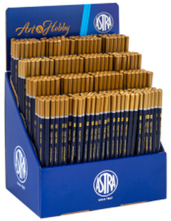 Zestaw ołówków do szkicowania Art&Hobby w ekspozytorze 480 szt., Astra