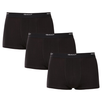 3PACK pánské boxerky Gant černé (900003333-005) M
