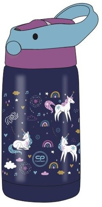 Bidon metalowy Bono Mrs Unicorn CoolPack, Patio