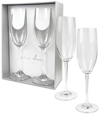 Kieliszeki Ślub op.2szt, Pan Dragon