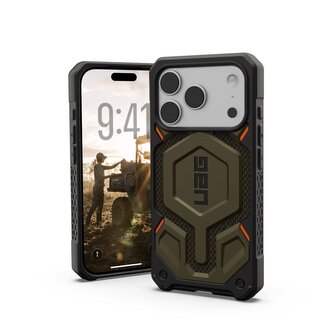 UAG Monarch Pro,Kevlar Element Green - iPhone 2025 Pro