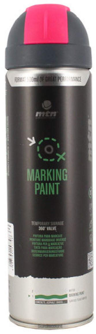 Farba w sprayu do znakowania 400ml Fuchsia, MTN Colors