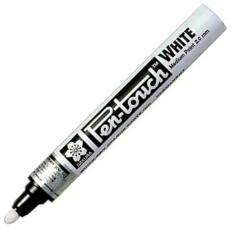 Marker olejny Pen-touch M biały, Sakura