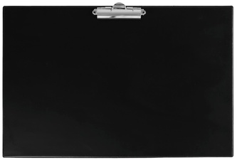 Deska z klipsem na długim boku A3 czarna KH-21, Biurfol