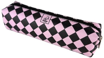 Piórnik prostokąt Krata Pink, Bee-Bee