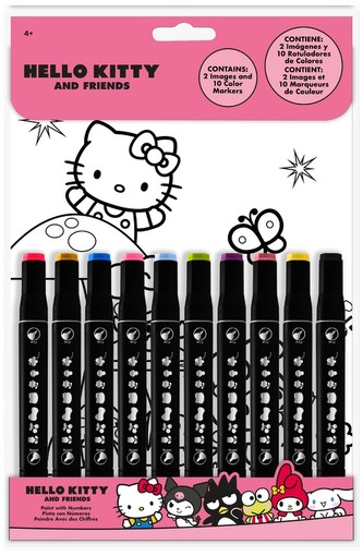 Malowanie po numerkach zestaw kreatywny Hello Kitty, Kids