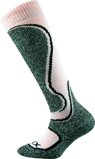 VoXX® podkolenky lyžařské Carving dětské růžová 25-29 (17-19) 1 pár