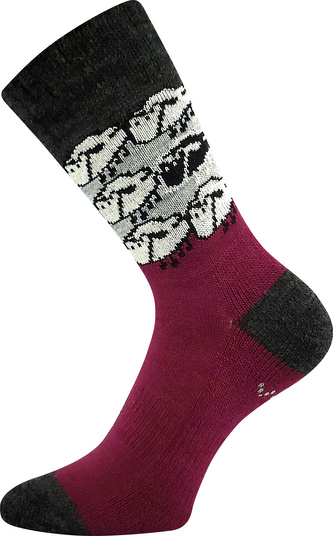 VoXX® ponožky Kaikoura fuxia 35-38 (23-25) 1 pár