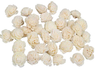 Dekorace - Sola Beli 4 cm - 50 ks