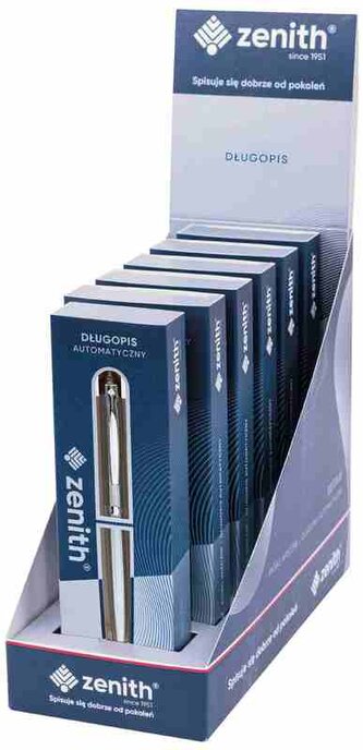 Długopis Zenith 60 Silver w etui 1szt., Zenith