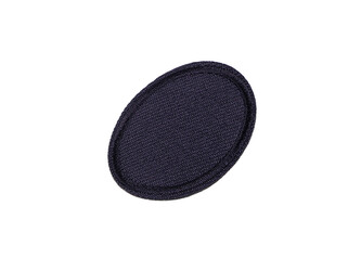 Nažehlovací záplaty pro opravy dírek i zdobení ovál - 10 ks - 5 modrá tmavá