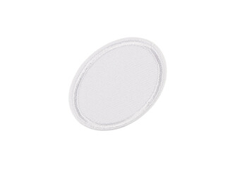 Nažehlovací záplaty pro opravy dírek i zdobení ovál - 10 ks - 1 bílá