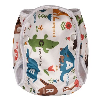 T-TOMI Plenkové plavky White safari L