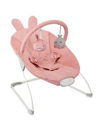 Vibrační lehátko s melodiemi MoMi GLOSSY růžové