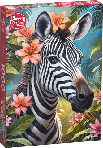 Puzzle Cherry Pazzi 1000d. - Lady Zebra