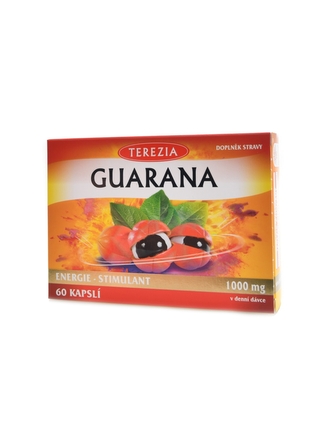 Terezia - Guarana 1000 mg v denní dávce  60 kapslí