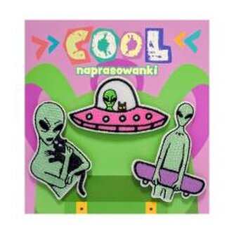 Naszywki/ naprasowanki na plecak cool. Ufo Naszywki/ naprasowanki na plecak cool. Ufo