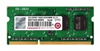 Transcend SODIMM DDR3 2GB 1600MHz 1Rx8 CL11