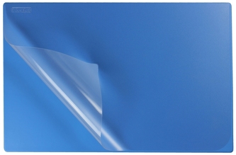Podkład na biurko z folią 38x58cm błękit.(sky) KPB-01-06, Biurfol