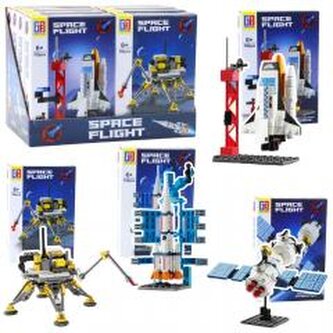Klocki konstrukcyjne Statki kosmiczne 87-120el MIX