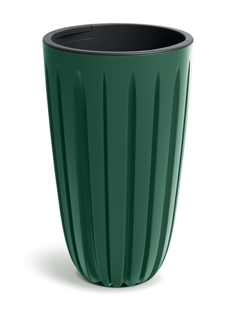 Květináč WARIO 29 cm - barva: tmavě zelená