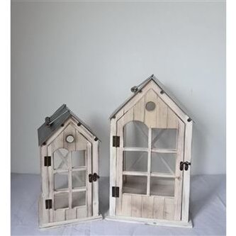 Dřevěná lucerna D7208/A