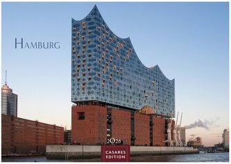 Hamburg Kalender 2026 - Wandkalender | Fotokalender Deutschland 24x35cm | mit stimmungsvollen Motiven von Hafen, Elbe, Speichers