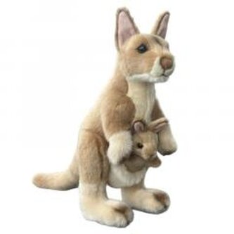 Kangur z młodym 30cm