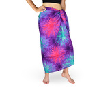 Sarong - Pareo REN, ohňostroj, fialový