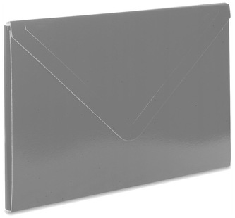 Teczka kopertowa A4 2 10mm popielata, VauPe