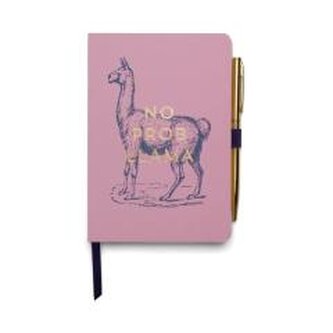 Notatnik z długopisem No Prob Llama