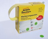 Avery Zweckform 3851 Samolepicí tečky Ø 10 mm, 800 ks, světle zelené