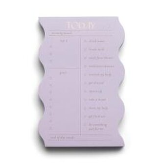 Notatnik Wavy Daily Lilac