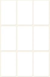 Avery Zweckform 3045 Etikety na ruční popis 38x24 mm, 63 ks, bílé