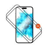 FIXED 2,5D Full-Cover ochranné sklo s aplikátorem Samsung Galaxy A17 4G/5G černé (2 ks)