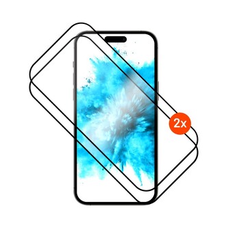 FIXED 2,5D Full-Cover ochranné sklo s aplikátorem Samsung Galaxy A17 4G/5G černé (2 ks)