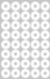 Avery Zweckform 3027 Zpevňovací kroužky Ø 13 mm, 160 ks, bílé, PP fólie