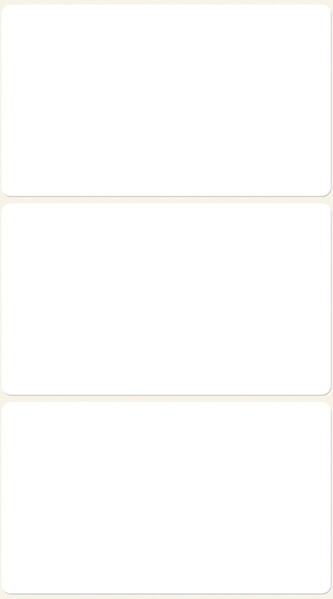 Avery Zweckform 3084 Etikety na ruční popis 66x38 mm, 18 ks, bílé