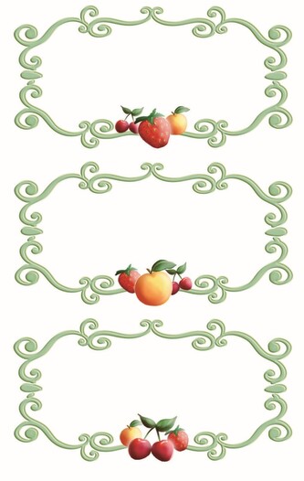 Avery Zweckform 59471 Etikety na zavařeniny 70x35 mm, papírové, 9 ks