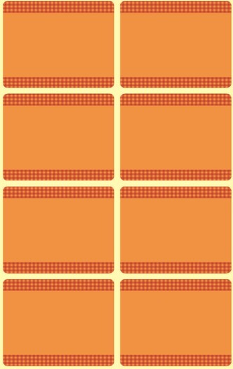 Avery Zweckform 59370 Etikety do mrazničky 36x28 mm, 40 ks, oranžové