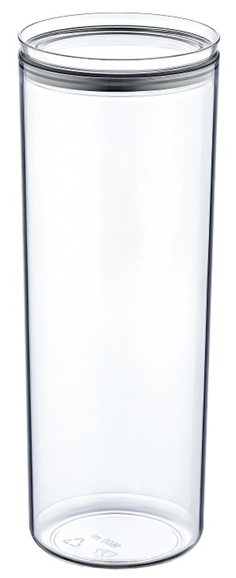 Dóza CRYSTAL kulatá vysoká 1,6L 10x26cm