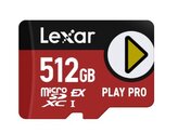 Lexar paměťová karta 512GB PLAY PRO microSDXC™ Express 7, čtení/zápis 900/600 MB/s