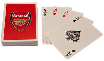 Hrací karty FC Arsenal: Znak (6 x 9 cm)