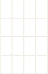 Avery Zweckform 3074 Etikety na ruční popis 29x18 mm, 96 ks, bílé